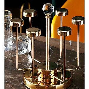 Giá Úp Cốc Đẹp Để Bàn, Giá Để Cốc Chén Inox Cao Cấp Chính Hãng MINIIN Xoay 360 Độ Sang Chảnh Và Tiện Dụng