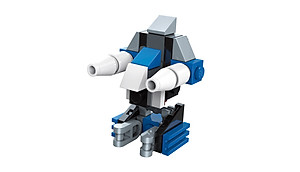 Đồ chơi lắp ráp, xếp hình Qman 42104 – Biệt đội biến hình 10 trong 1