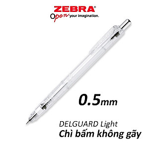 Viết Chì bấm không gãy Zebra Delguard Light 0.5mm 