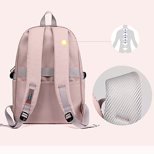 Balo học sinh trung học cho bé gái phong cách Hàn Quốc dày dặn chống tấm nước – HS1026