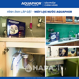 Máy Lọc Nước AQUAPHOR CRYSTAL H Chuẩn Nước Khoáng Uống Trực Tiếp, Công Nghệ NANO Aqualen, Không Dùng Điện - Nhập Khẩu Châu Âu , Hàng Chính Hãng