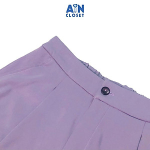 Quần đùi cho mẹ Tím cà chéo Hàn - AICDME2GF4AL - AIN Closet
