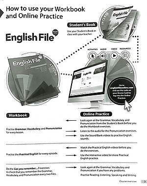 English File 4th Edition: Intermediate: Workbook With Key