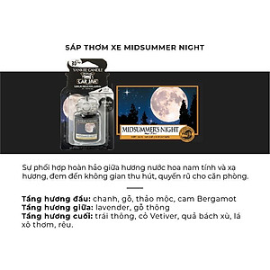 Sáp thơm xe Yankee Candle - Midsummer Night
