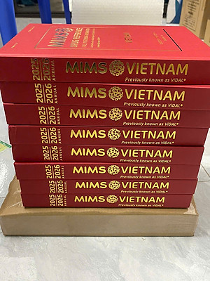 Sách - Mims(VIDAL) 2025/2026 Ấn phẩm Khoa học Định kỳ Chuyên đề Thông tin Dược phẩm