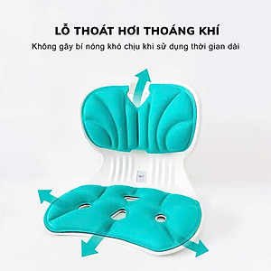 Ghế Công Thái Học Chỉnh Dáng Ngồi - Ghế Tựa Lưng Chống Cong Vẹo Cột Sống Cho Nam, Nữ, Trẻ Em - HÀNG CHÍNH HÃNG MINIIN