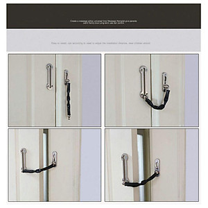 Chốt Cửa Dạng Xích Inox Chống Trộm An Toàn Cao Cấp
