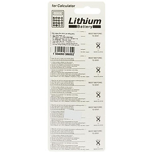 Vỉ 5 Pin Đồng Tiền Maxell 2032