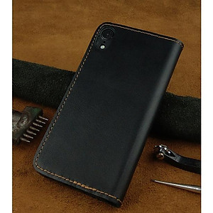 Bao da cho Iphone XR Handmade Da Bò Thật