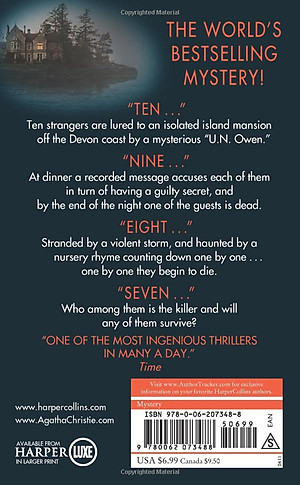 Sách And Then There Were None (Previously published as Ten Little Indians) (Agatha Christie)