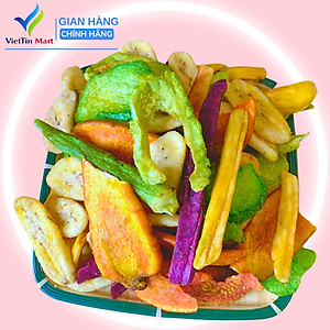 Lon 250G Trái Cây Thập Cẩm Sấy Nguyên VIETTIN MART