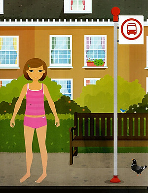 Sách Dán Hình Sáng Tạo Trang Phục Búp Bê - Công Việc Mơ Ước