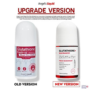 Lăn Nách Mờ Thâm, Dưỡng Trắng Da Angel's Liquid Glutathione Plus Niacinamide Fresh Deodorant 60ml
