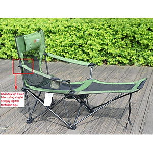 Ghế Xếp Nằm Du Lịch - Ngủ Trưa - Vải Dù Lưới RE0414