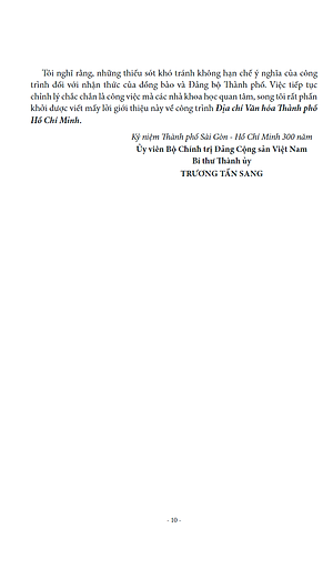 Sách Địa Chí Văn Hóa Thành Phố Hồ Chí Minh Tập 1 - Lịch Sử