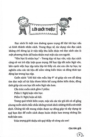 100 Bài Văn Mẫu Lớp 9