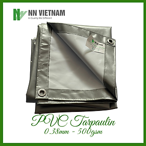 Bạt nhựa PVC che nắng mưa, may viền khuy sẵn tiện dụng. Nhiều kích thước lựa chọn