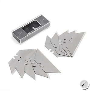 Dao gấp tiện ích có lưỡi cắt, cán cầm bằng gỗ Workpro WP211014