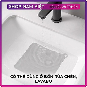 [SET 2 CÁI] Silicon Chặn Nắp Cống Ngăn Mùi Hôi Chặn Côn Trùng