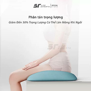 Đệm Mông Đàn Hồi Dày Dặn, Gối Ngồi Cao Su Non, Đệm Lót Ghế Văn Phòng, Ô Tô Xe Hơi - Sairui