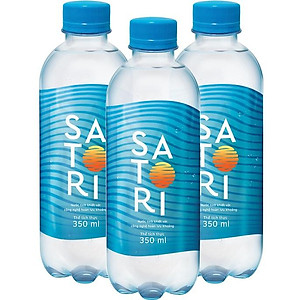 Thùng 24 Chai Nước Tinh Khiết Hoàn Lưu Khoáng SATORI (350ml/chai)