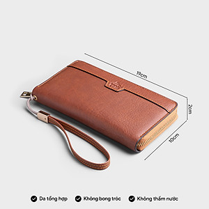 Ví Lata ( Thời trang nữ dáng cầm tay dáng dài - Ví da VN60 )