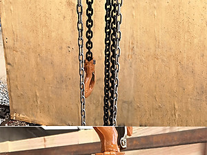 Palang Xích Kéo Tay ABG 1T-3M - Ba Lăng Xích Kéo Nâng Hạ Vật Nặng Tới  1 Tấn, Xích Dài  3 Mét Dùng Trong Nhà Xưởng, Công Nghiệp Và Đời Sống - Hàng Chính Hãng