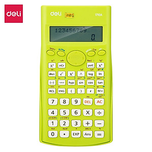 Máy tính Học Sinh Cấp 1 Deli E1710 , Được phép mang phòng thi, 12 số, 240 chức năng
