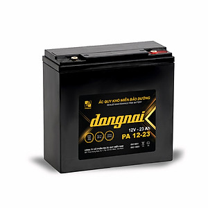 Ắc quy Xe máy điện Đồng Nai PA 12-23 - 12V - 23Ah