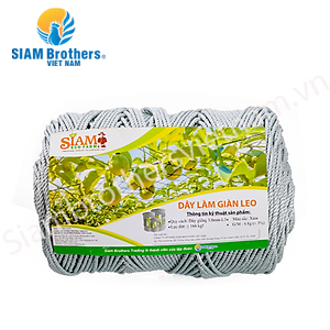 Dây làm giàn leo 3mm Siam Ecofam - chuyên làm giàn chanh leo, giàn bầu bí siêu bền
