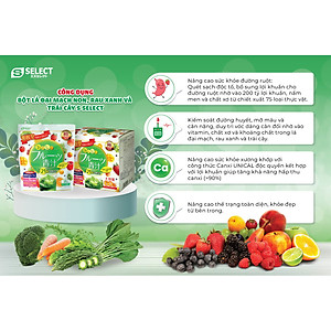 Bột Lá Đại Mạch Non, Rau Xanh Và Trái Cây S Select Thải Độc Cơ Thể, Làm Đẹp Da, Chống Lão Hóa