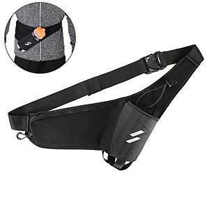 Túi Đeo Hông Đạp Xe Đạp/ Đai Chạy Bộ Có Ngăn Đỡ Bình Nước Và Ngăn Chứa Nhỏ Thoáng Khí MaiLee