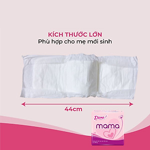 Băng Vệ Sinh Diana Mama Dùng Cho Mẹ Sau Sinh 12 Miếng/Gói