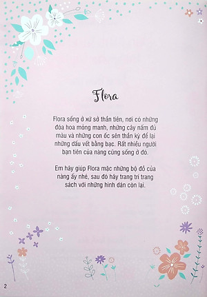 Sách Sticker Dolly Dressing - Dán Hình Sáng Tạo Trang Phục Búp Bê - Xứ Sở Thần Tiên