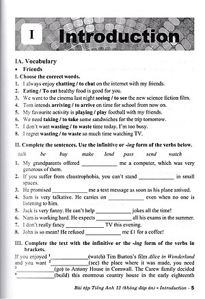 Bài tập tiếng anh 12 - Friends Global - Chân trời sáng tạo (Tặng kèm đáp án bằng file)