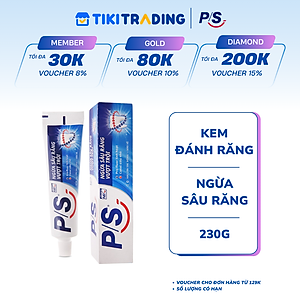 Combo 2 Kem Đánh Răng P/S Ngừa Sâu Răng Vượt Trội 230G