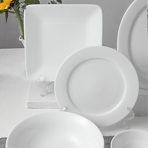 Combo Hạnh Phúc - Bộ bát đĩa sứ quà tặng cao cấp Long Phương