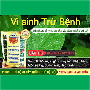 VƯỜN SINH THÁI chăm sóc cây trồng - Vi Sinh trừ Nấm Bệnh, thán thư, rỉ sắt, thối nhũn, đốm đen, héo xanh, phấn trắng, vàng lá, thối rễ - Với hàng tỷ lợi khuẩn đối kháng - 100% Thiên Nhiên