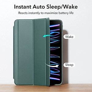 Bao Da dành cho iPad Pro 11 inch 2022/2021 ESR Ascend Hybrid Trifold Case - Hàng Chính Hãng