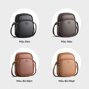 Túi Lata ( Thời trang nữ đựng điện thoại mini - Túi đeo chéo da HN117 )