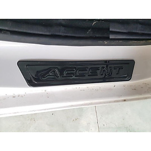 Accent, Bộ 8 ốp bậc ngoài xe ACCENT 2018 2019 2020 2021mẫu titan