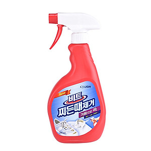 Chai xịt giặt khô quần áo, giày dép Lion Hàn Quốc 500ml làm sạch siêu tốc, an toàn