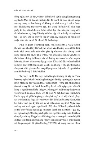 Sách - He Singularity Is Nearer - Điểm Kỳ Dị Đã Cận Kề - Khi Con Người Hợp Nhất Với AI