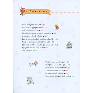 Sách Quiz! Khoa Học Kì Thú: Những Cái Nhất Và Đầu Tiên Trên Thế Giới