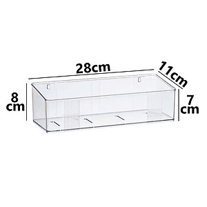 Khay dán tường trong HOKORI nhựa VIỆT NHẬT cao cấp - Đựng gia vị, đồ phòng tắm, khách, ngủ - Hàng Việt Nam