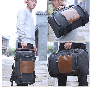 ba lô du lịch kiêm túi xách du lịch cao cấp phong cách mới