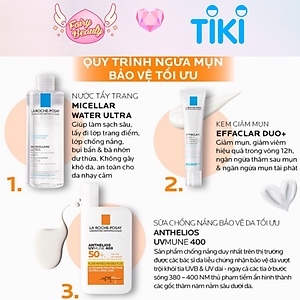 [LA ROCHE-POSAY] Sữa Chống Nắng Ngăn Ngừa Tia UV Dài & Bảo Vệ Làn Da Tối Ưu Anthelios UV Mune 400 SPF 50+ 50/3ml