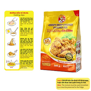 Bột chiên gà giòn KFC All in One | Túi 500G - Nguyên liệu thượng hạng nhập khẩu từ Malaysia