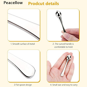 (Hàng Có Sẵn) Cây Lăn Mát Xa Mắt Bằng Hợp Kim Chuyên Dụng Chất Lượng Cao Không Gỉ Khi Dùng Mỹ Phẩm (Hàng Chính Hãng)