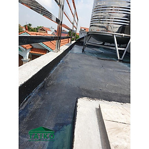 1 Kg Keo Sơn Chống Thấm Sàn TAIKO NITTON (Gốc Acrylic) -  Chống Thấm Lộ Thiên, Sàn Mái, Máng Xối, Ban Công, Lô Gia Tặng Kèm Vải Kết Cấu/Hiệu Quả Hơn Khi Pha Xi Măng